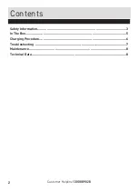 Preview for 2 page of ToolPRO ACG18LD Instruction Manual