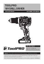 ToolPRO CDT218BWG Instruction Manual preview