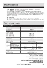 Preview for 21 page of ToolPRO CMS18G Instruction Manual