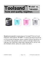 TOOLSAND TWH0001 Faq preview