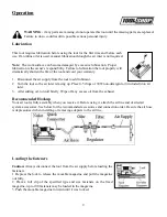 Preview for 9 page of Toolshop 208-2136 Operator'S Manual