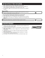 Preview for 6 page of Toolshop 241-9825 Operator'S Manual