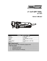 Toolshop 241-9970 Owner'S Manual preview