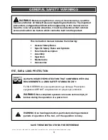 Preview for 3 page of Toolshop 241-9970 Owner'S Manual