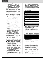 Preview for 22 page of Toolson TS 5500 Operating Manual