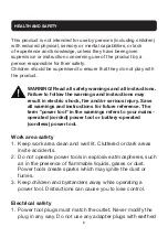 Предварительный просмотр 5 страницы TOOLSTATION 90598 User Instructions