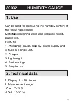 Preview for 17 page of Toolworld 89032 Quick Start Manual