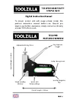 Toolzilla TZ31PRO Instruction Manual preview