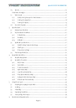 Preview for 4 page of Toomey Earthmovers 4000B Original Instructions Manual