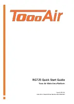 ToooAir RG725 Quick Start Manual preview