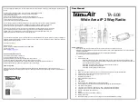 Preview for 1 page of ToooAir TA-308 User Manual