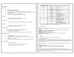 Preview for 2 page of ToooAir TA-308 User Manual