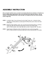 Preview for 4 page of TOORX BRX RECUMBENT COMPACT Instruction