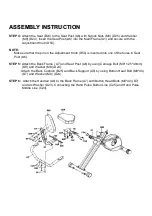 Preview for 5 page of TOORX BRX RECUMBENT COMPACT Instruction