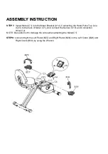 Preview for 6 page of TOORX BRX RECUMBENT COMPACT Instruction