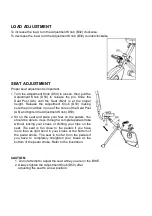 Preview for 8 page of TOORX BRX RECUMBENT COMPACT Instruction