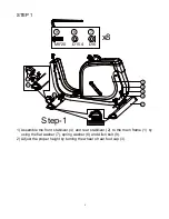 Preview for 7 page of TOORX BRX3000 Instructions Manual