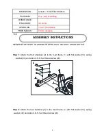 Preview for 5 page of TOORX BRX95 Instruction Manual