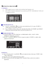 Preview for 15 page of TOORX ERX3500 Instruction