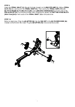 Preview for 8 page of TOORX ROWER ACTIVE PRO Instructions Manual