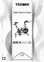 TOORX SRX40S Instruction Manual предпросмотр