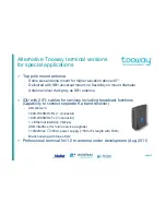 Предварительный просмотр 12 страницы Tooway KA-SAT Preliminary Installation Training