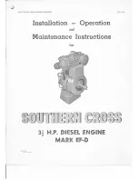 Preview for 3 page of Toowoomba Foundry Southern Cross EF-D Instruction Manual