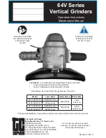 Preview for 1 page of TOP CAT 64VL8000 727 Operators Instructions Maintenance Manual