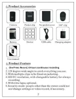 Preview for 4 page of Top Dawg Electronics Eagle Eye TDPERSDVR-05 User Manual