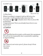 Preview for 8 page of Top Dawg Electronics Eagle Eye TDPERSDVR-05 User Manual