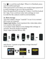 Preview for 11 page of Top Dawg Electronics Eagle Eye TDPERSDVR-05 User Manual