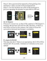 Preview for 12 page of Top Dawg Electronics Eagle Eye TDPERSDVR-05 User Manual