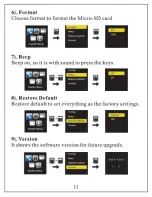 Preview for 13 page of Top Dawg Electronics Eagle Eye TDPERSDVR-05 User Manual