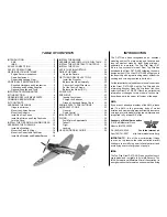 Preview for 2 page of Top Flight Models P-47D Thunderbold User Manual