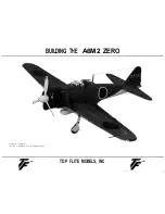 Top Flite A6M2 ZERO Building Instructions preview