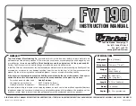 Top Flite FW 190 Instruction Manual preview