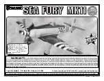 Top Flite SEA FURY MK11 Instruction Book предпросмотр