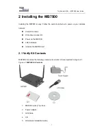 Preview for 7 page of Top Global MB7900 Series User Manual