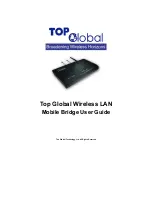 Предварительный просмотр 1 страницы Top Global MobileBridge MB8000 User Manual