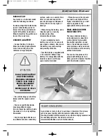 Предварительный просмотр 9 страницы Top Gun Park Flite Bae Hawk Jet Instruction Manual