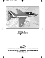 Предварительный просмотр 12 страницы Top Gun Park Flite Bae Hawk Jet Instruction Manual