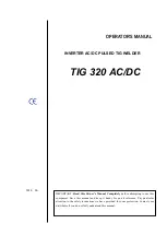 Предварительный просмотр 1 страницы Top Gun TIG 320 AC/DC Operator'S Manual