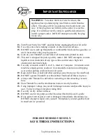 Preview for 4 page of Top Innovations CleanFast CF-952 Instructions Manual