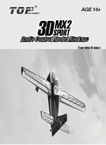 Preview for 1 page of Top R/C Hobby 3D Sport MX2 Operation Manual