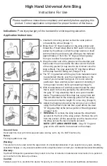 Preview for 2 page of Top shelf Orthopedics High Hand Instructions For Use