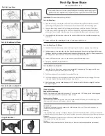 Предварительный просмотр 2 страницы Top shelf Orthopedics Post-Op knee brace Instructions For Use