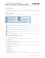 Preview for 2 page of Top shelf Orthopedics RecoveryWrap AC Application Manual