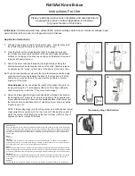 Предварительный просмотр 2 страницы Top shelf Orthopedics RelOAd 50503-X Instructions For Use