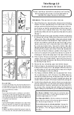 Preview for 2 page of Top shelf Orthopedics Tele-Range 2.0 Instructions For Use