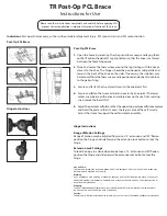 Preview for 2 page of Top shelf Orthopedics TR Post-Op PCL Instructions For Use